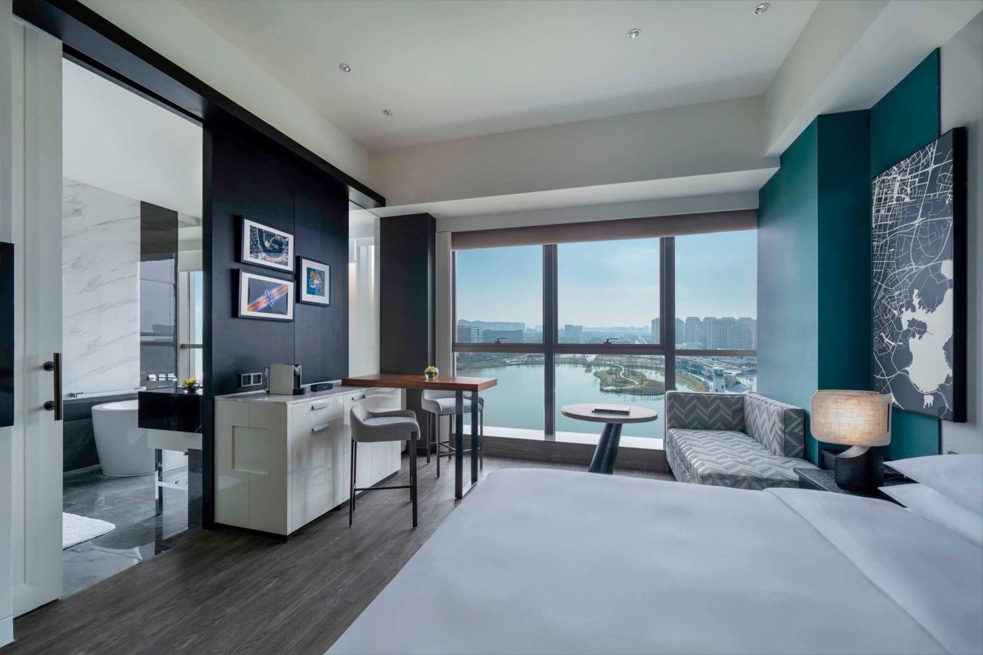 Hyatt Centric Lakeside Ningbo Esterno foto